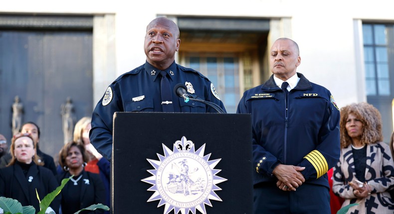 A manhunt is underway for the Nashville police chief's son, who is ...
