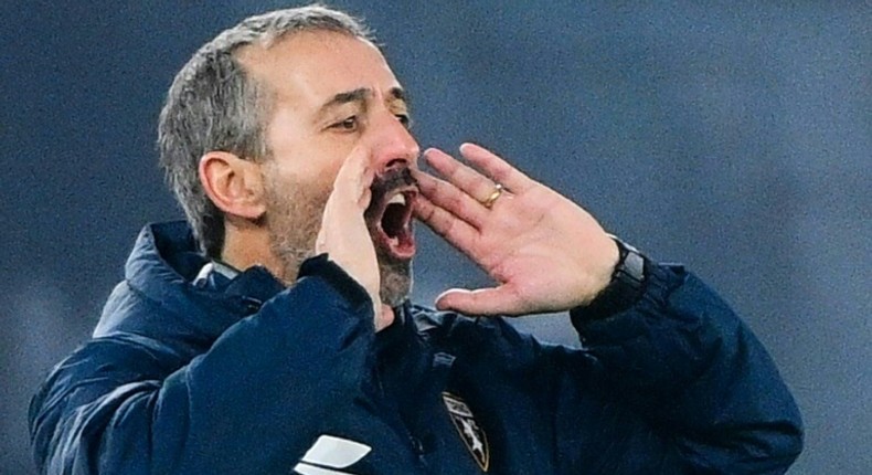 In firing line: Marco Giampaolo's Torino have not won at home in nine Serie A games this season