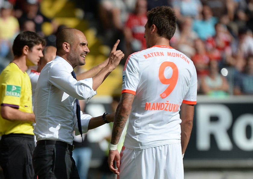 Mario Mandżukić i Pep Guardiola nigdy nie mieli dobry relacji.