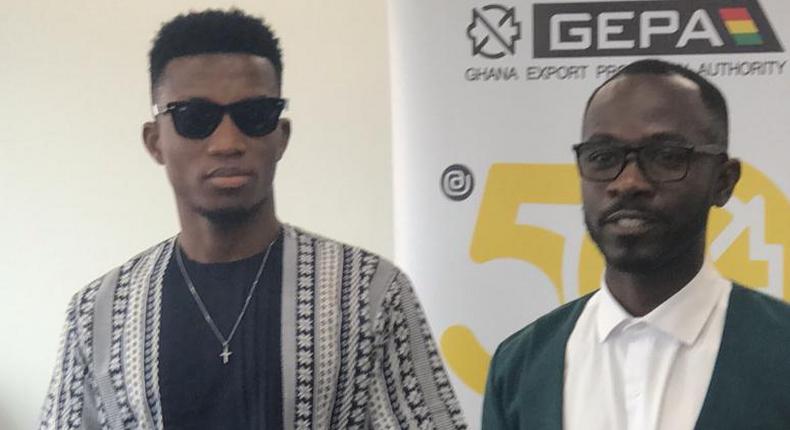 Okyeame Kwame and Kofi Kinaata