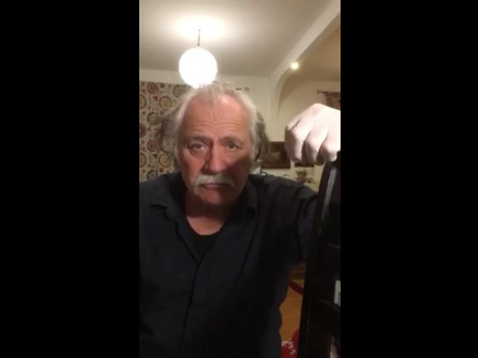 Rade Šerbedžija iz samoizolacije