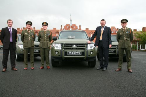 Mitsubishi Pajero - W służbie Irlandzkiej Armii