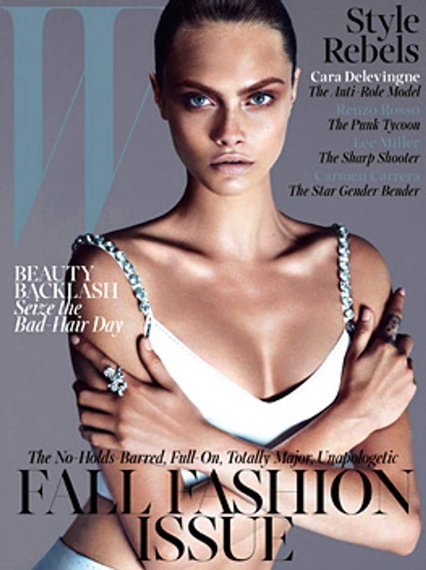 Cara Delevingne "W" magazine