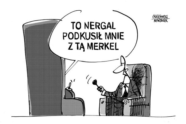 Nergal podkusił merkel kaczyński krzętowski