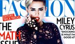 "Rozebrana" Miley na okładce "Fashion Magazine"