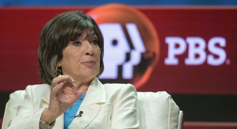 Christiane Amanpour in Beverly Hills, California, on July 30, 2018.