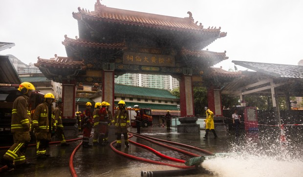 Poplava u Hong Kongu 8. septembra nakon velikih padavina