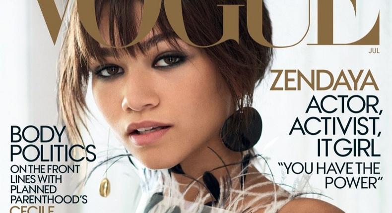 Zendaya covers Vogue US July 2017 issue