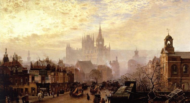 London in the 19th century.