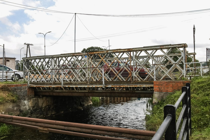 Most nad Kanałem Raduni na Starogardzkiej