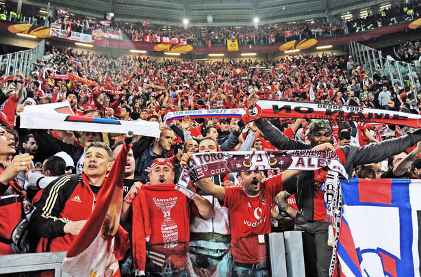 Liga Europy: Portugalia dumna z piłkarzy Benfiki Lizbona