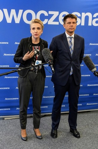 Joanna Scheuring-Wielgus i Ryszard Petru