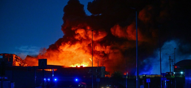 Wielki pożar w Mińsku Mazowieckim. Toksyczny dym i apel do mieszkańców