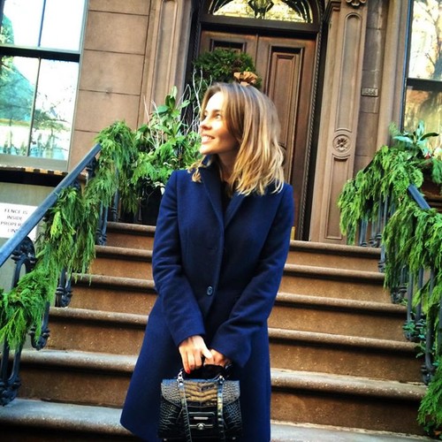 Edyta Herbuś w Nowym Jorku