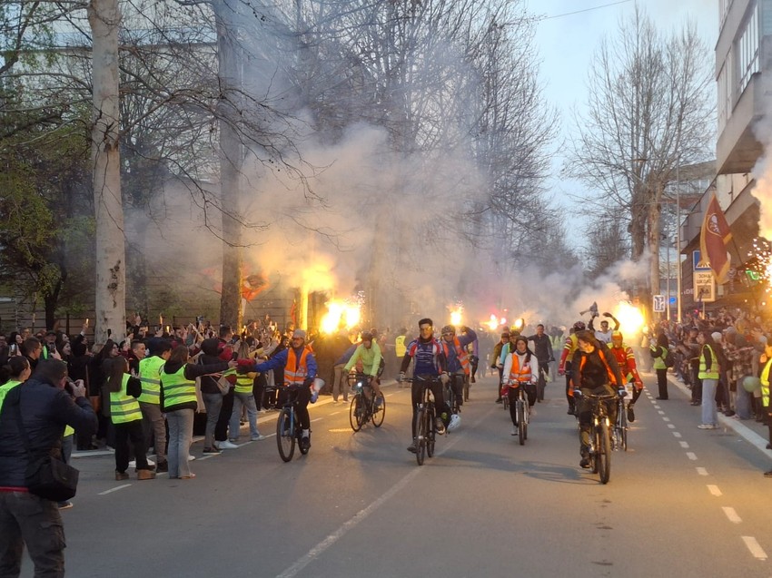 Doček studenata u Valjevu