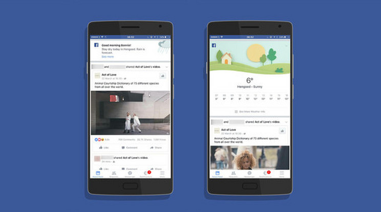 A változtatást iOS és Android eszközökön is bevezeti a közösségi oldal
