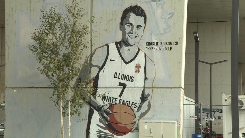 mural Čarliju Kirku