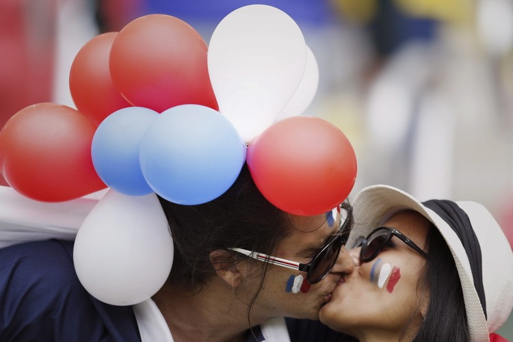 Tak się kibicuje na mundialu w Brazylii