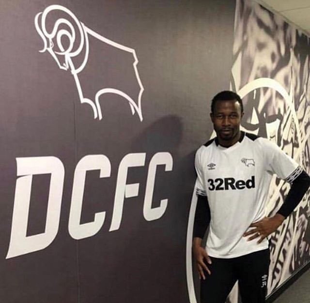 Efe Ambrose says he has no regrets on joining Derby 