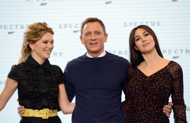 Lea Seydoux, Daniel Graig i Monica Bellucci