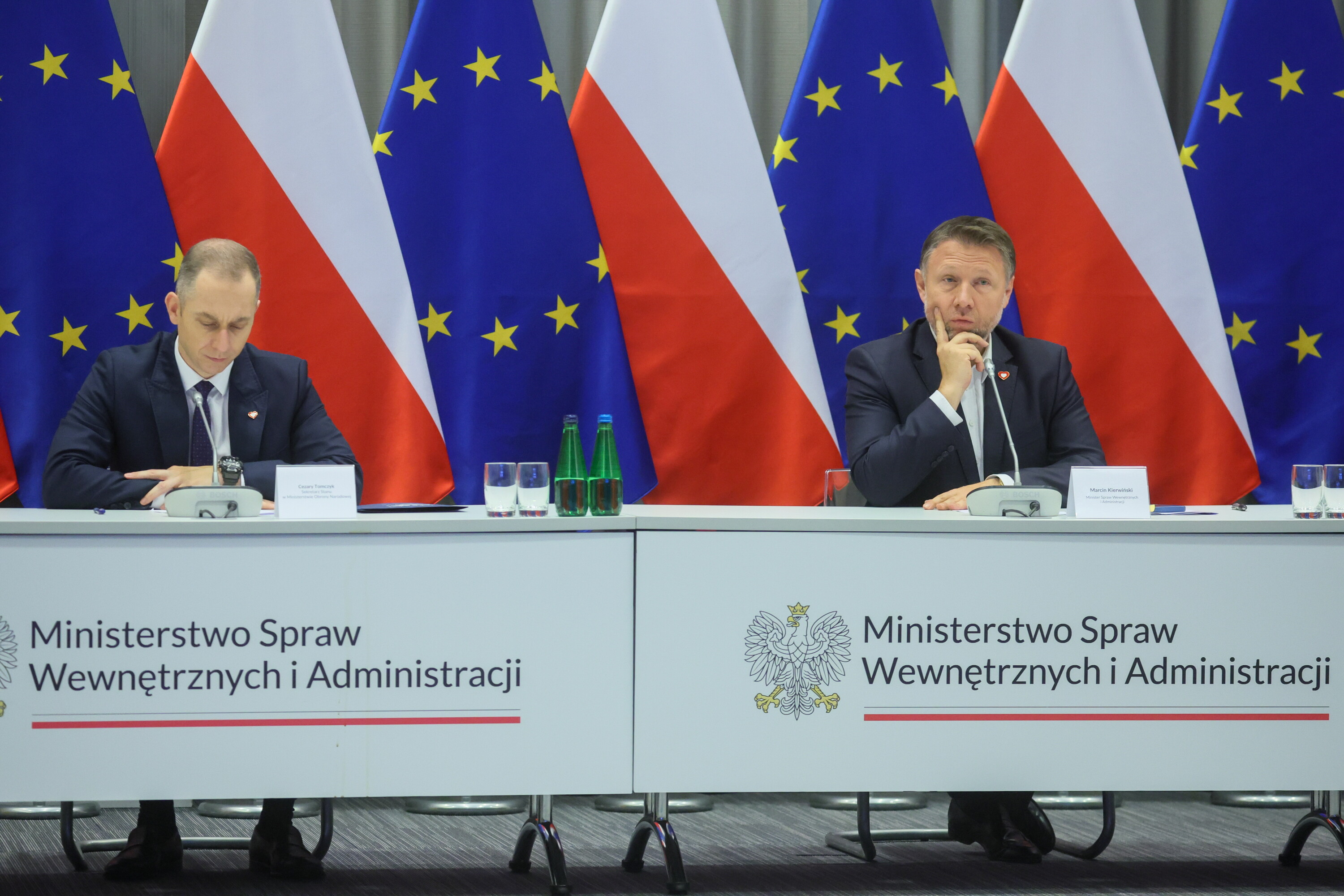 Kierwiński: sytuacja pogodowa jest naprawdę trudna