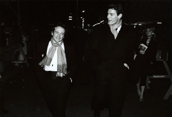 Robin Williams i Christopher Reeve w 1982