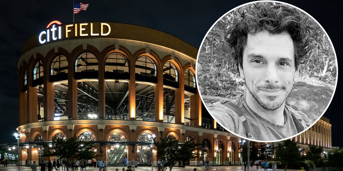 46-letni Ian Crystal chciał zrobić salto i spadł z balkonu stadionu baseballowego Citi Field.