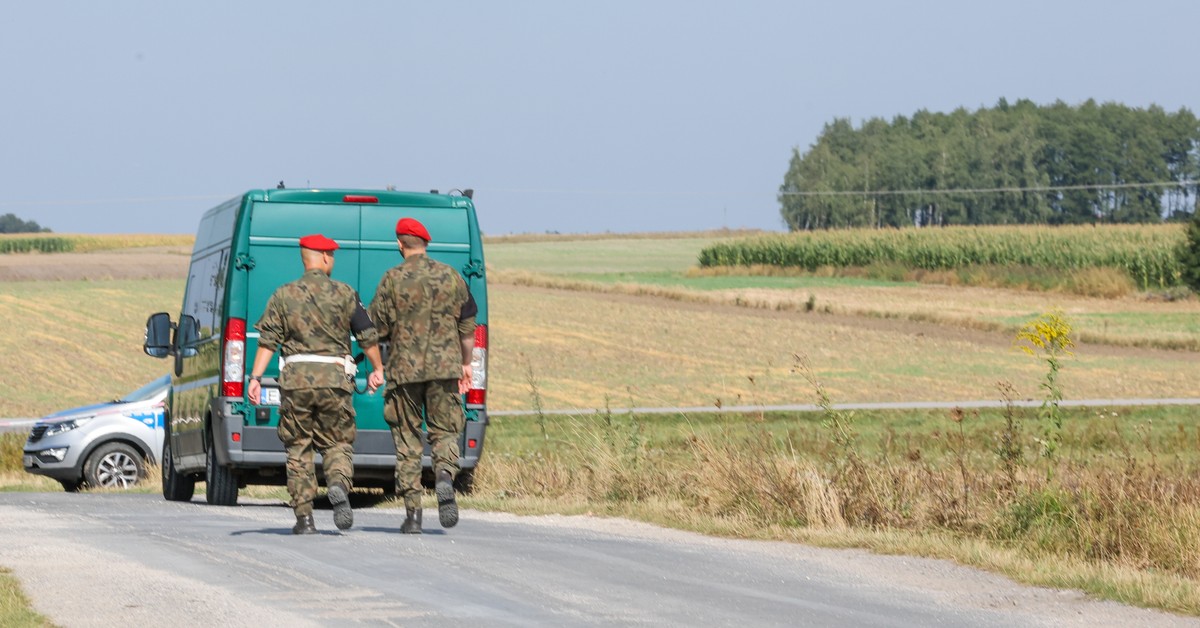 Kolejny dron na Lubelszczyźnie. MSWiA: teren zabezpieczony, służby w akcji