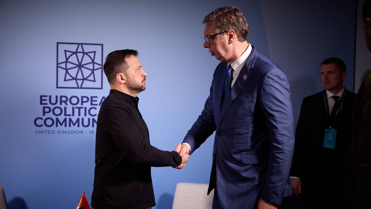 Volodimir Zelenski, Aleksandar Vučić