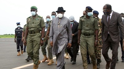 Former Nigerian President, Goodluck Jonathan.