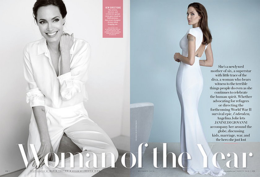 Angelina Joli w Vanity Fair