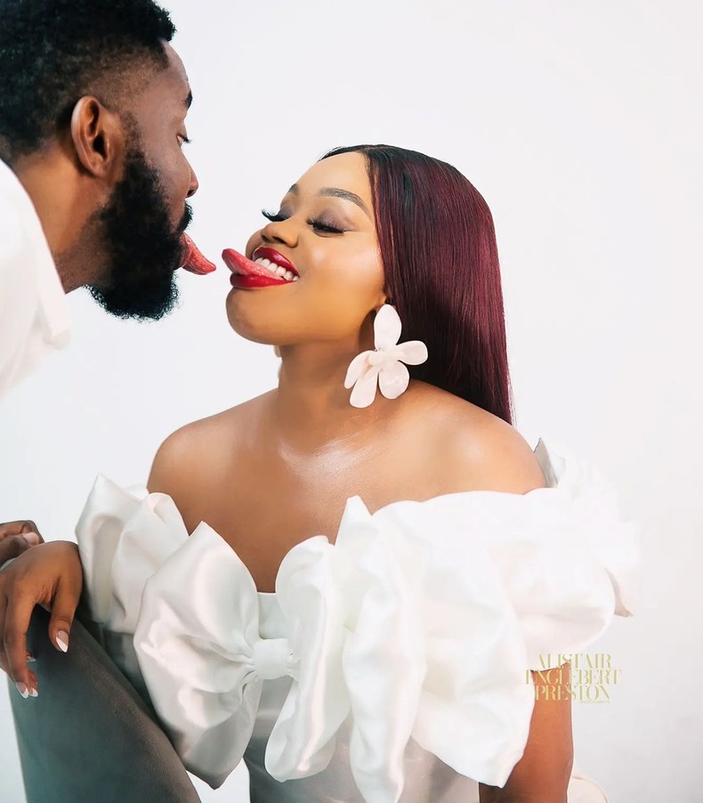 Ebuka and Cynthia [Instagram]