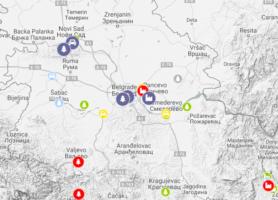 Stari grad i Novi Beograd najzagađeniji su danas opštine