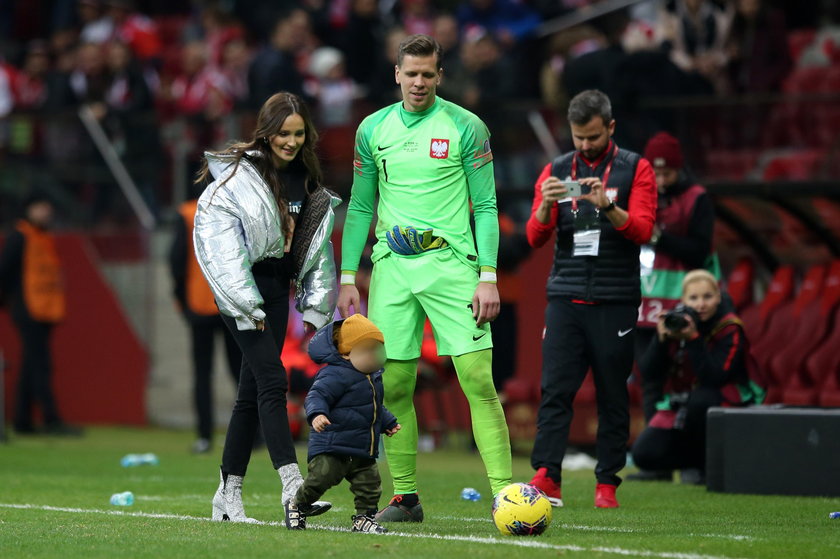 Liam Szczęsny na boisku