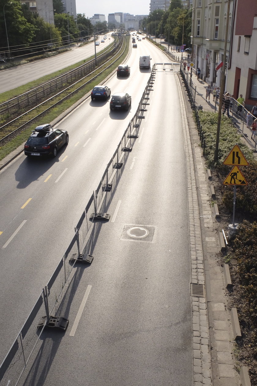 Budowa nowej ścieżki rowerowej na Legnickiej we Wrocławiu