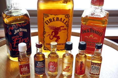 Whiskey makers fight fire with cinnamon: Everyone chasing fireball's heat