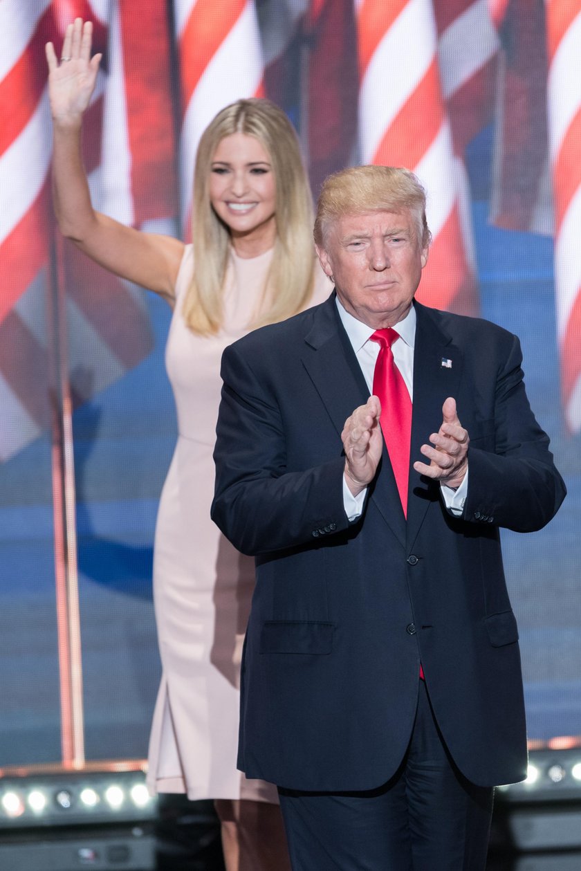 Ivanka i Donald Trump