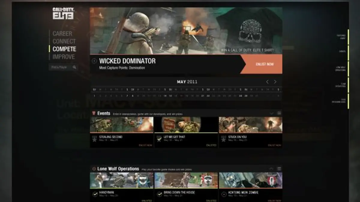 Rywalizacja według twórców Call of Duty Elite