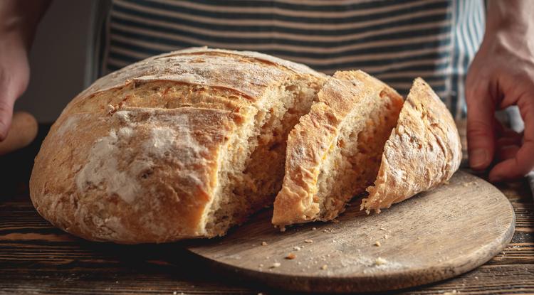 A kovászos kenyér így hat. Fotó: Shutterstock