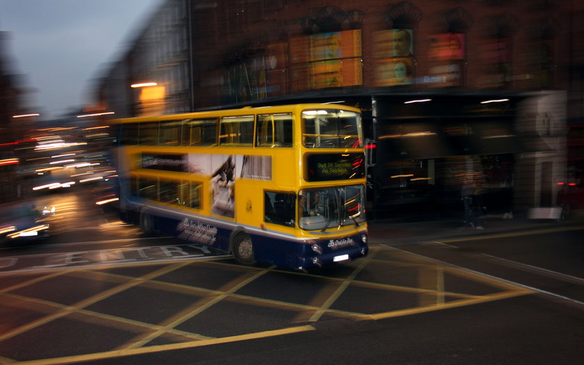 Autobus w Dublinie