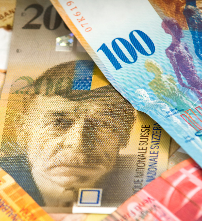 Średnio za franka szwajcarskiego w Narodowym Banku Polskim trzeba dziś płacić 3 złote 50 groszy