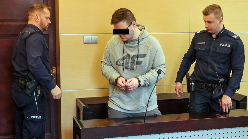 Mariusz P. convicted of attacks on couriers. The court imposed a strict punishment