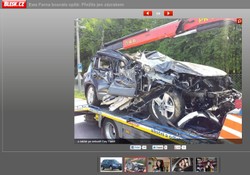 To cud, że Ewa Farna żyje. Zobacz jej zmasakrowane auto