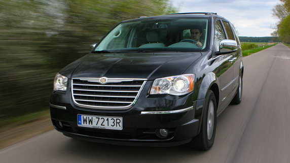 Chrysler Grand Voyager (V, RT, 2008-16), z 2009 r. za 31 900 zł