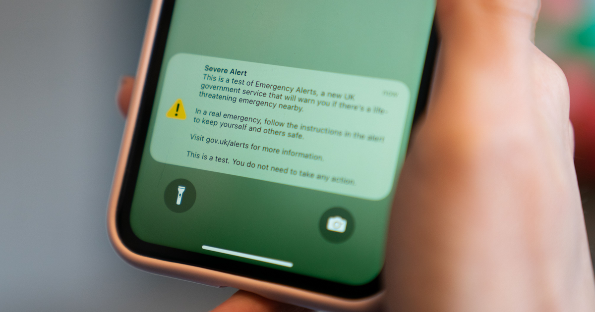 Emergency alert drill: UK's biggest public safety test set