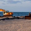 Bager na plaži