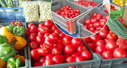 Pani Bożenka zdębiała przy pomidorach. "Takiej ceny świat nie widział"