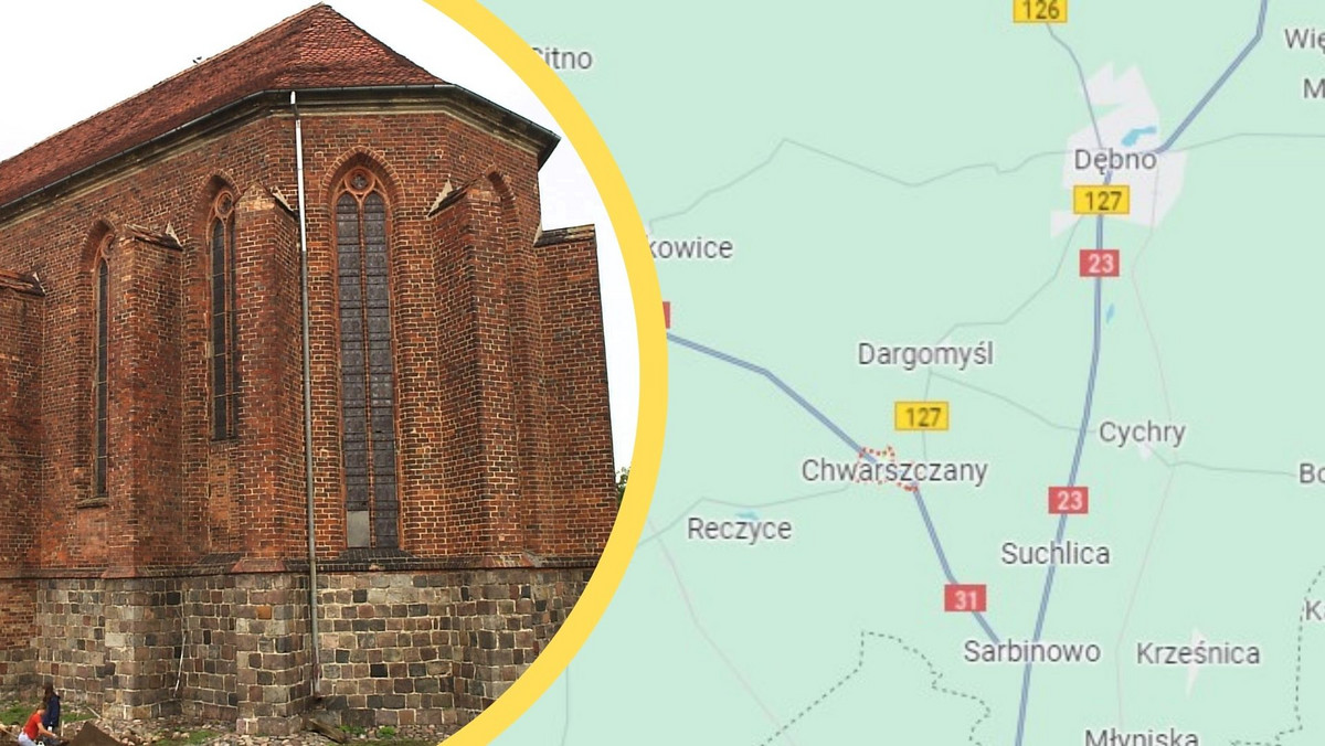 Legenda o skarbie templariuszy i śmierć archeologa. Kaplica w Chwarszczanach