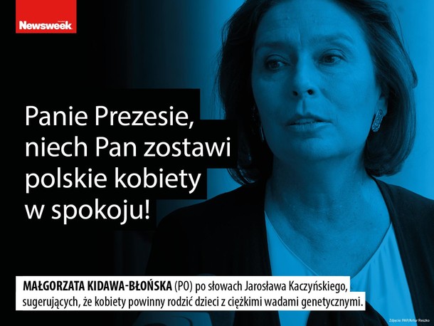 Małgorzata Kidawa-BłońskaMałgorzata Kidawa-Błońska