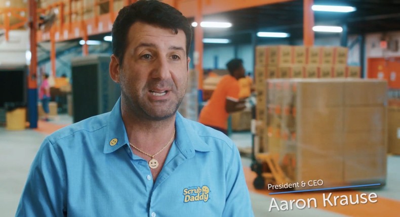 Scrub Daddy CEO Aaron Krause.